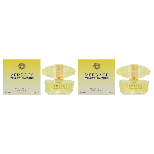 Versace Yellow Diamond Pack Of 2 Women's Eau De Toilette
