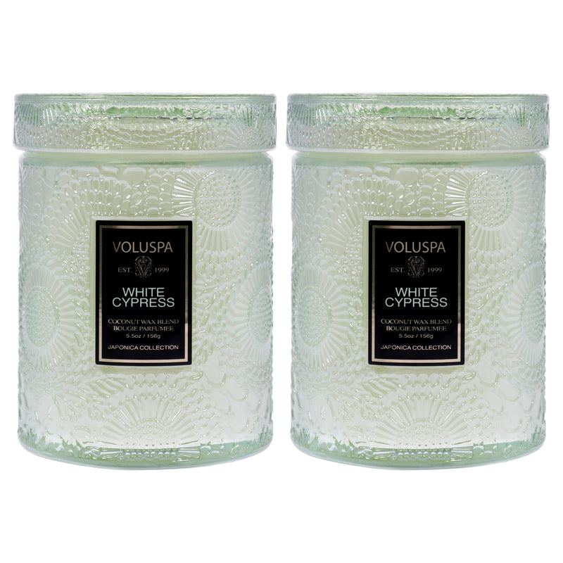 Voluspa Japonica Collection Small White Cypress Pack Of 2 Unisex Fragrance