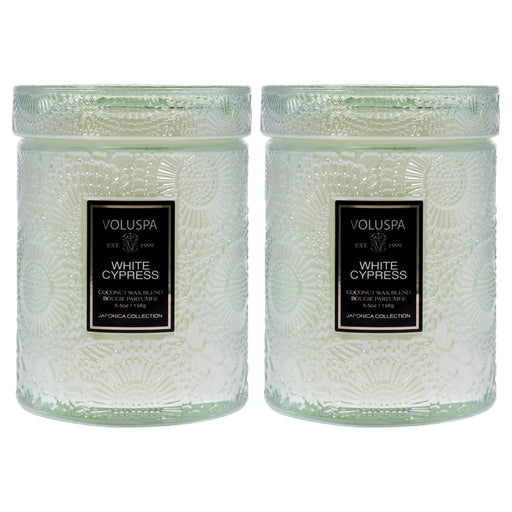 Voluspa Japonica Collection Small White Cypress Pack Of 2 Unisex Fragrance