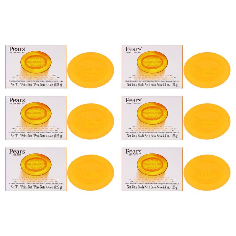 Pears Pure And Gentle With Glycerin And Naturals Oils Amber Pa