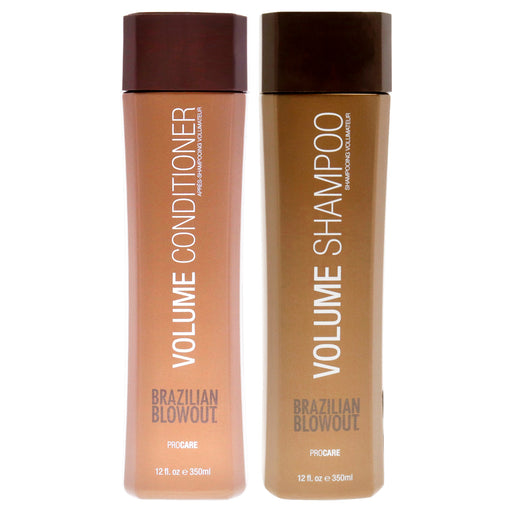 Brazilian Blowout Volume Shampoo And Conditioner Kit Unisex Gift Set