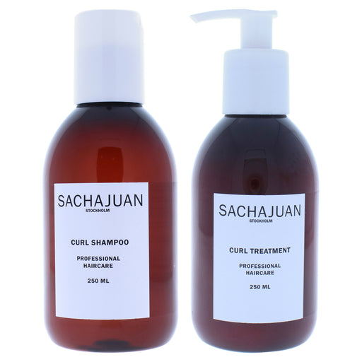 Sachajuan Curl Treatment With Shampoo Kit Unisex Gift Set