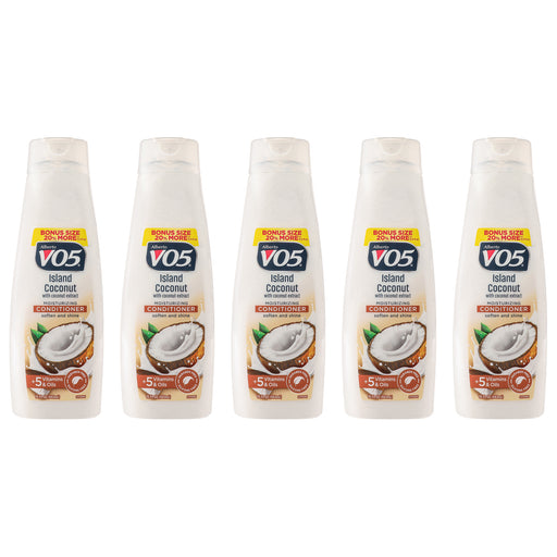 Alberto Vo5 Moisturizing Island Coconut Conditioner Pack Of 5