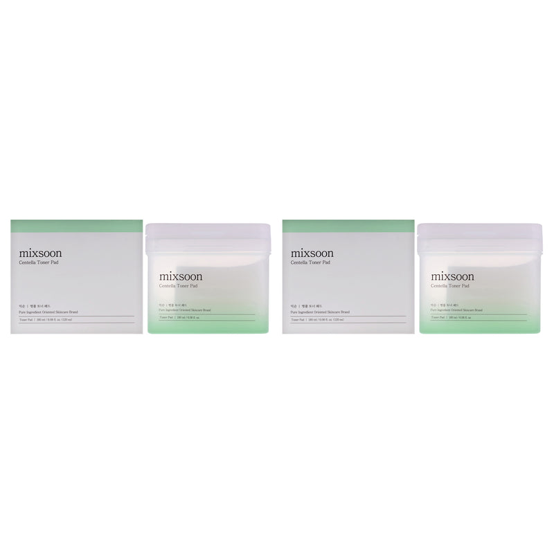 Mixsoon Centella Toner Pad Pack Of 2 Unisex Gift Set