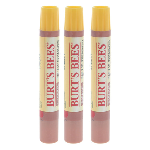 Burt's Bees Lip Shimmer Caramel Pack Of 3