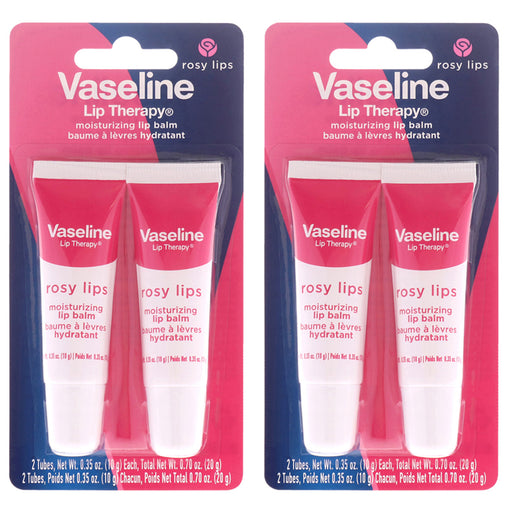 Vaseline Lip Therapy Rosy Lips Pack Of 4