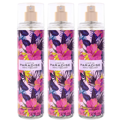 Sofia Vergara Lost In Paradise Pack Of 3 Women's Fragrance Mist