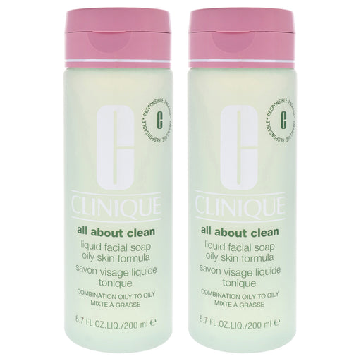 Clinique All About Clean Liquid Facial Soap Oily Skin Formula Pack