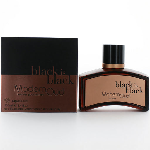 Nu Parfums Black Is Black Modern Oud Men's Eau De Toilette