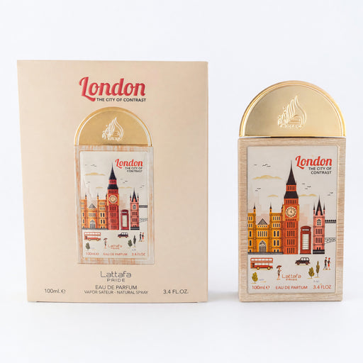 Lattafa London The City Of Contrast Unisex Eau De Parfum