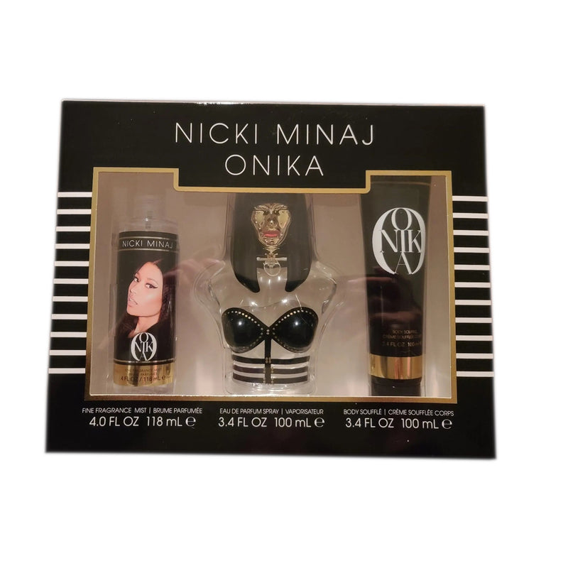 Nicki Minaj Onika 3: + Body Lotion + Body Mist Women's Eau De Parfum Gift Set