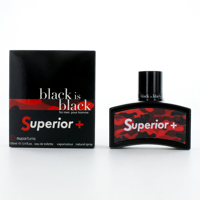 Nuparfums Black Is Black Superior Men's Eau De Toilette