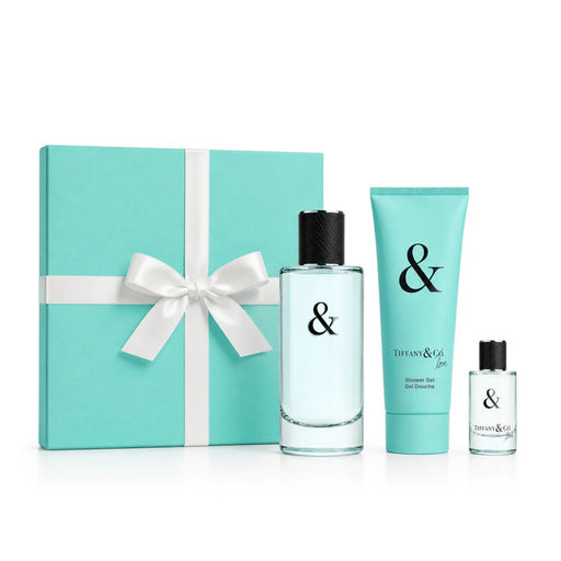 Tiffany & Co Love + Shower Gel Men's Eau De Toilette Gift Set