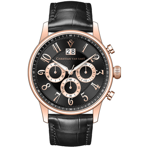 Christian Van Sant Heritage Men's Quartz 42mm Watch