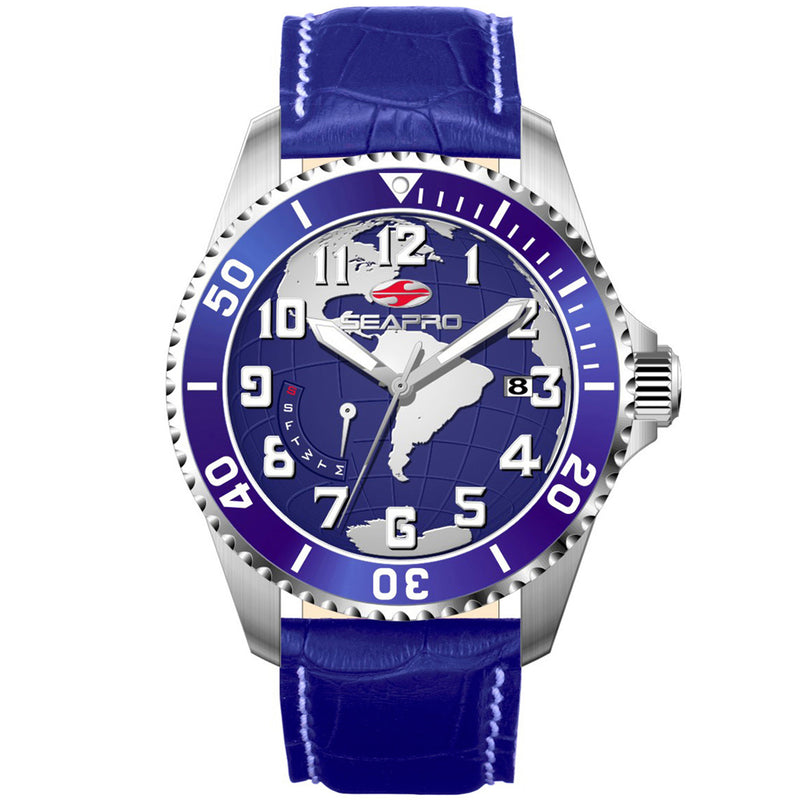 Seapro Voyager Men's Quartz 42mm Watch