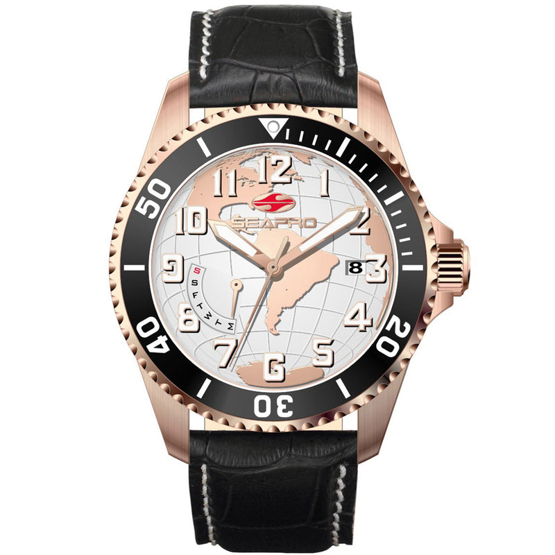 Seapro Voyager Men's Quartz 42mm Watch