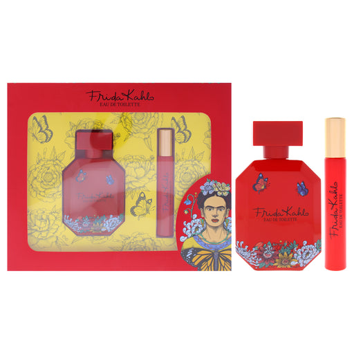 Frida Kahlo Red Women's Eau De Toilette Gift Set