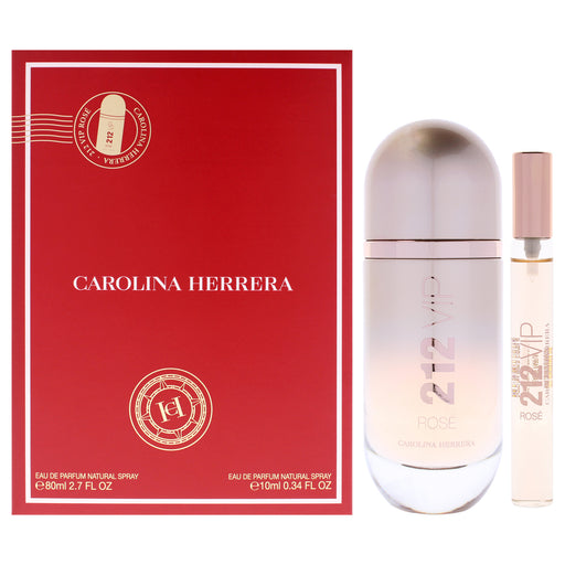 Carolina Herrera 212 Vip Rose Women's Eau De Parfum Gift Set