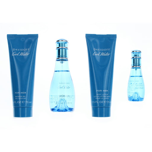 Davidoff Cool Water Women's Eau De Toilette Gift Set