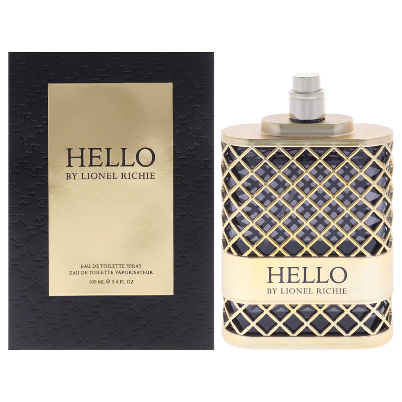 Lionel Richie Hello Men's Eau De Toilette (Tester)