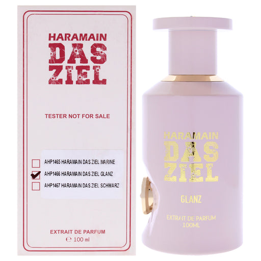 Al Haramain Das Ziel Glanz Unisex Extrait De Parfum (Tester)