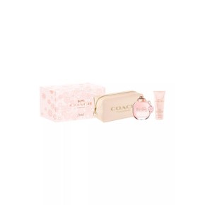 Coach Floral + Body Lotion + Pouch Women's Eau De Parfum Gift Set