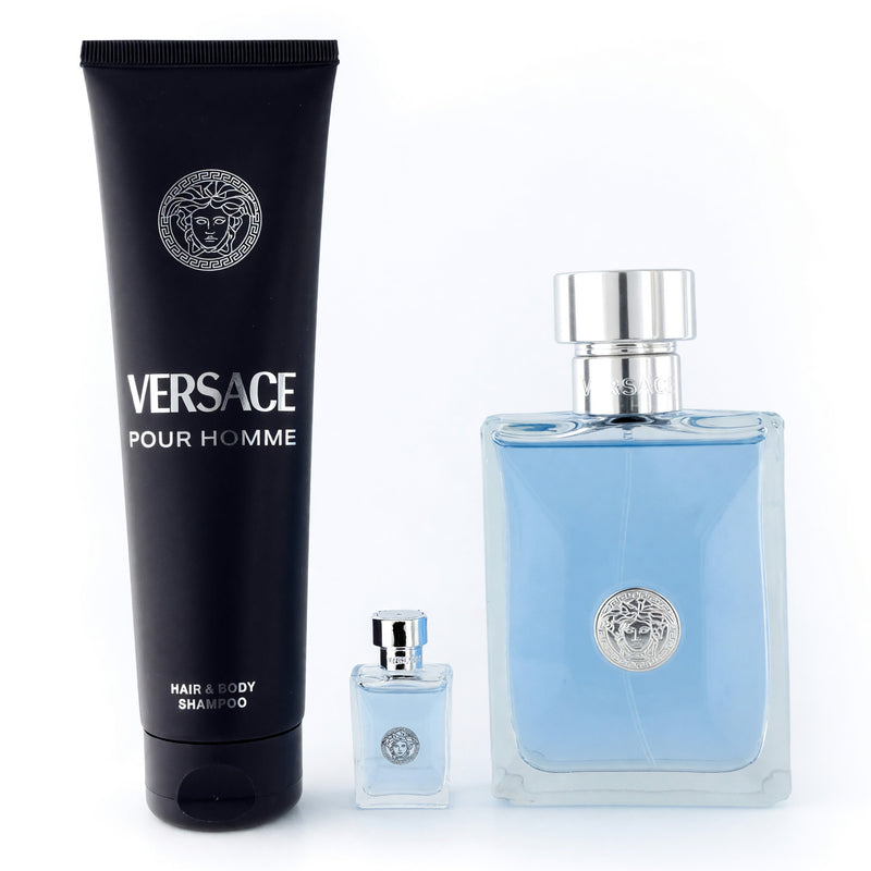 Versace Pour Homme Men's Eau De Toilette Gift Set