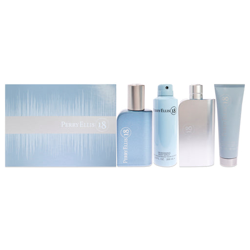 Perry Ellis 18 Men's Eau De Toilette Gift Set