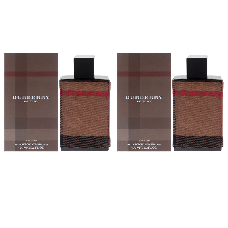 Burberry London Pack Of 2 Men's Eau De Toilette
