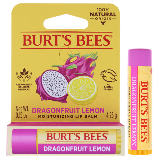 Burt's Bees Dragonfruit Lemon Moisturizing Lip Balm