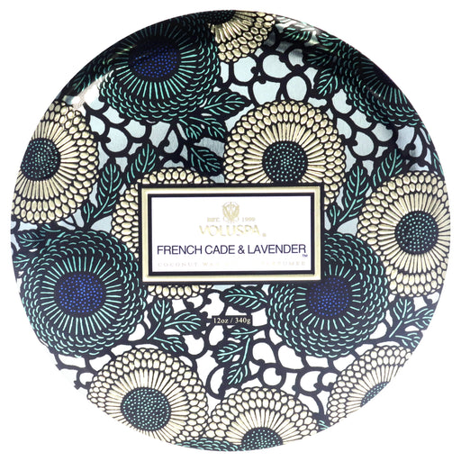 Voluspa Japonica Collection 3 Wick Tin Candle French Cade And Lave Unisex Fragrance
