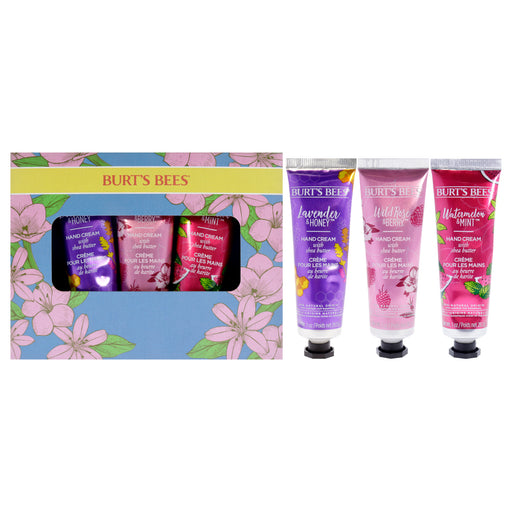 Burt's Bees Hand Cream Trio Unisex Gift Set