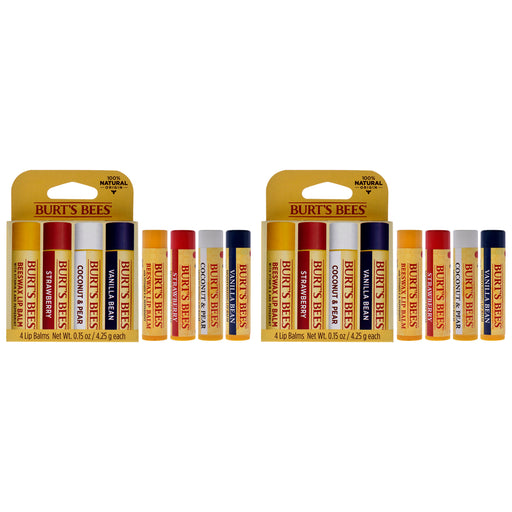 Burt's Bees Best Of Burts Moisturizing Lip Balm Pack Of 2 Unisex Gift Set