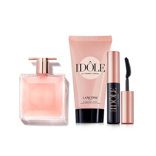 Lancome Idole + Body Cream + Mascara Women's Eau De Parfum Gift Set
