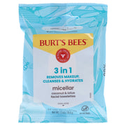 Burt's Bees Micellar Makeup Removing Towelettes Coconut And Lotus Wate