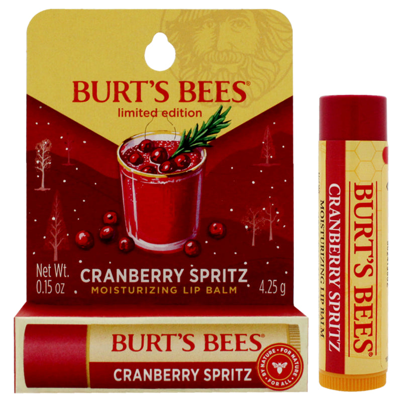 Burt's Bees Moisturizing Lip Balm Limited Edition Cramberry Spritz