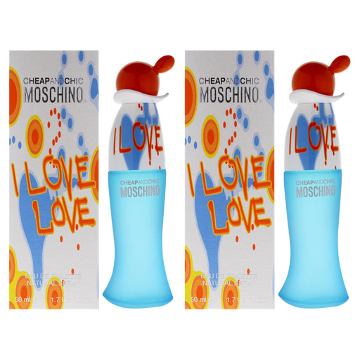 Moschino I Love Love Cheap And Chic Pack Of 2 Women's Eau De Toilette