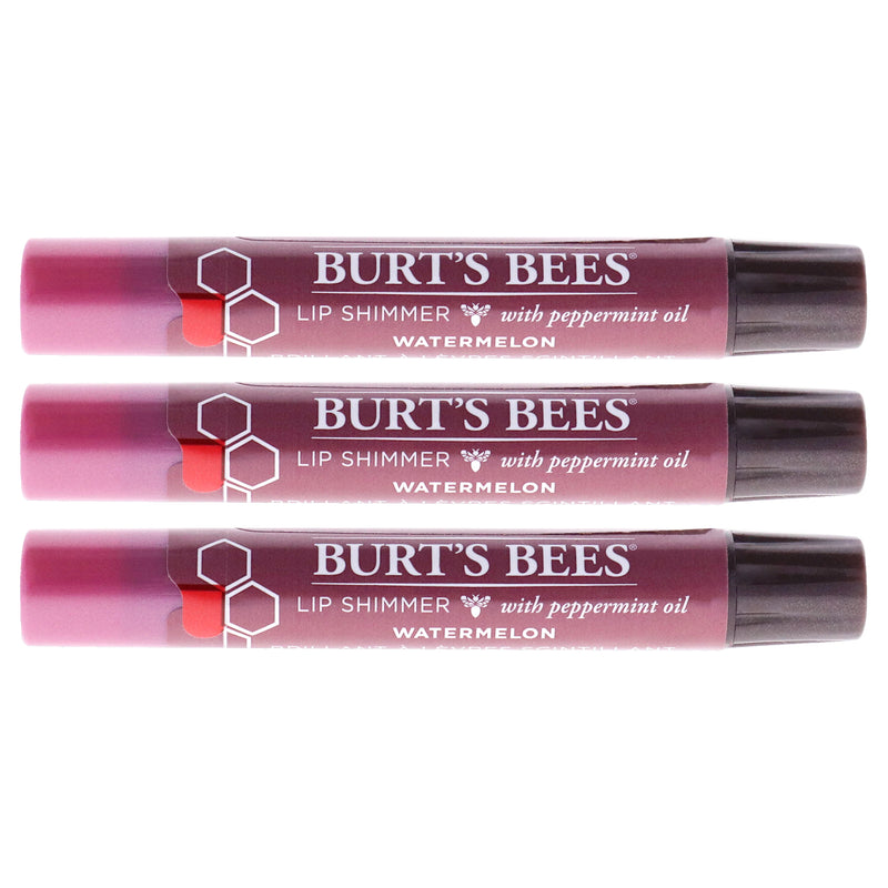 Burt's Bees Lip Shimmer Watermelon Pack Of 3