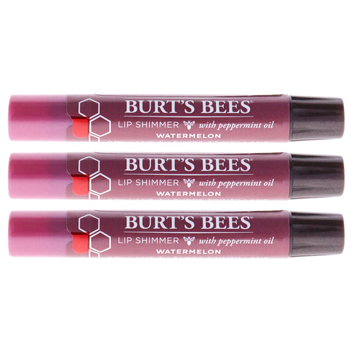 Burt's Bees Lip Shimmer Watermelon Pack Of 3