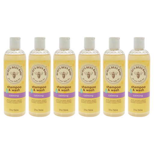 Burt's Bees Baby Shampoo And Wash Calming Pack Of 6