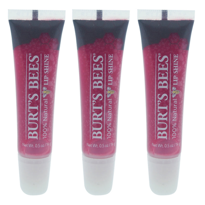 Burt's Bees Lip Shine 050 Pucker Pack Of 3