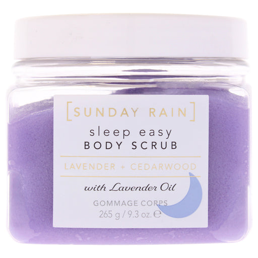 Sunday Rain Sleep Easy Body Scrub Lavender And Cedarwood