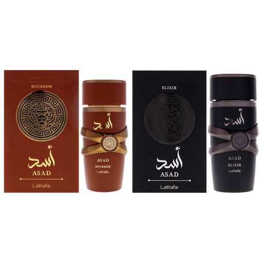 Lattafa Asad Kit Men's Eau De Parfum Gift Set