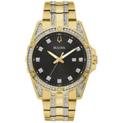 Bulova Crystal Men's Quartz 42mm Watch