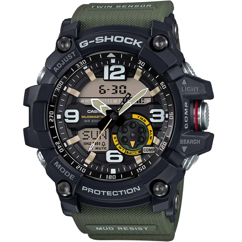 Casio Master Of G-Land G-Shock Mudmaster Men's Quartz 55mm Watch