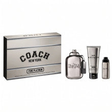 Coach Pure Platinum + Shower Gel Men's Parfum Gift Set