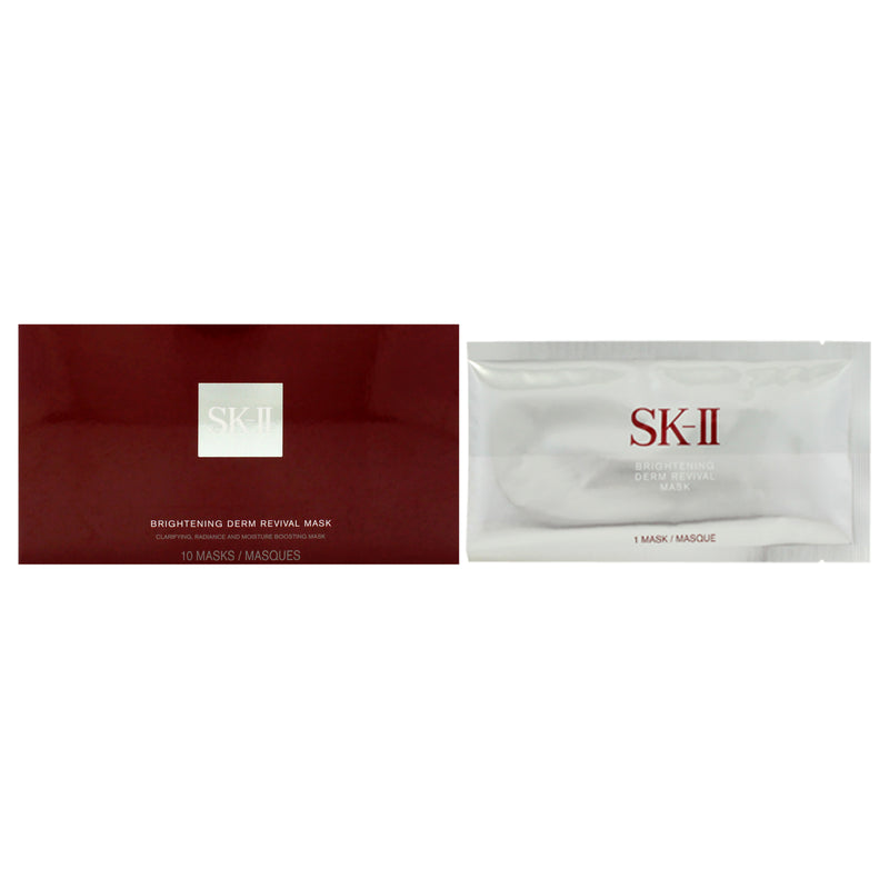 Sk-Ii Brightening Derm Revival Mask Unisex Gift Set