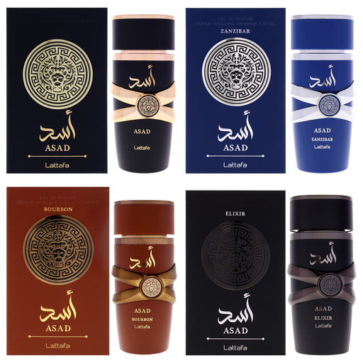 Lattafa Asad Collection Kit Men's Eau De Parfum Gift Set