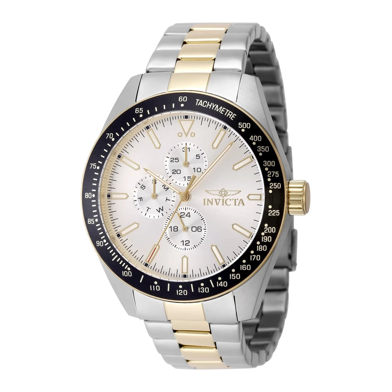 Invicta Aviator Men's Quartz 45mm Watch – Stainless Steel
