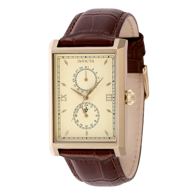 Invicta Vintage Men's Quartz 30mm Watch – Leather